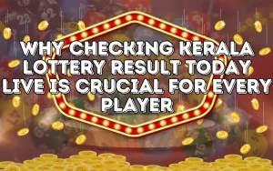 Kerala Lottery result today live