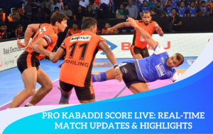 pro kabaddi score live